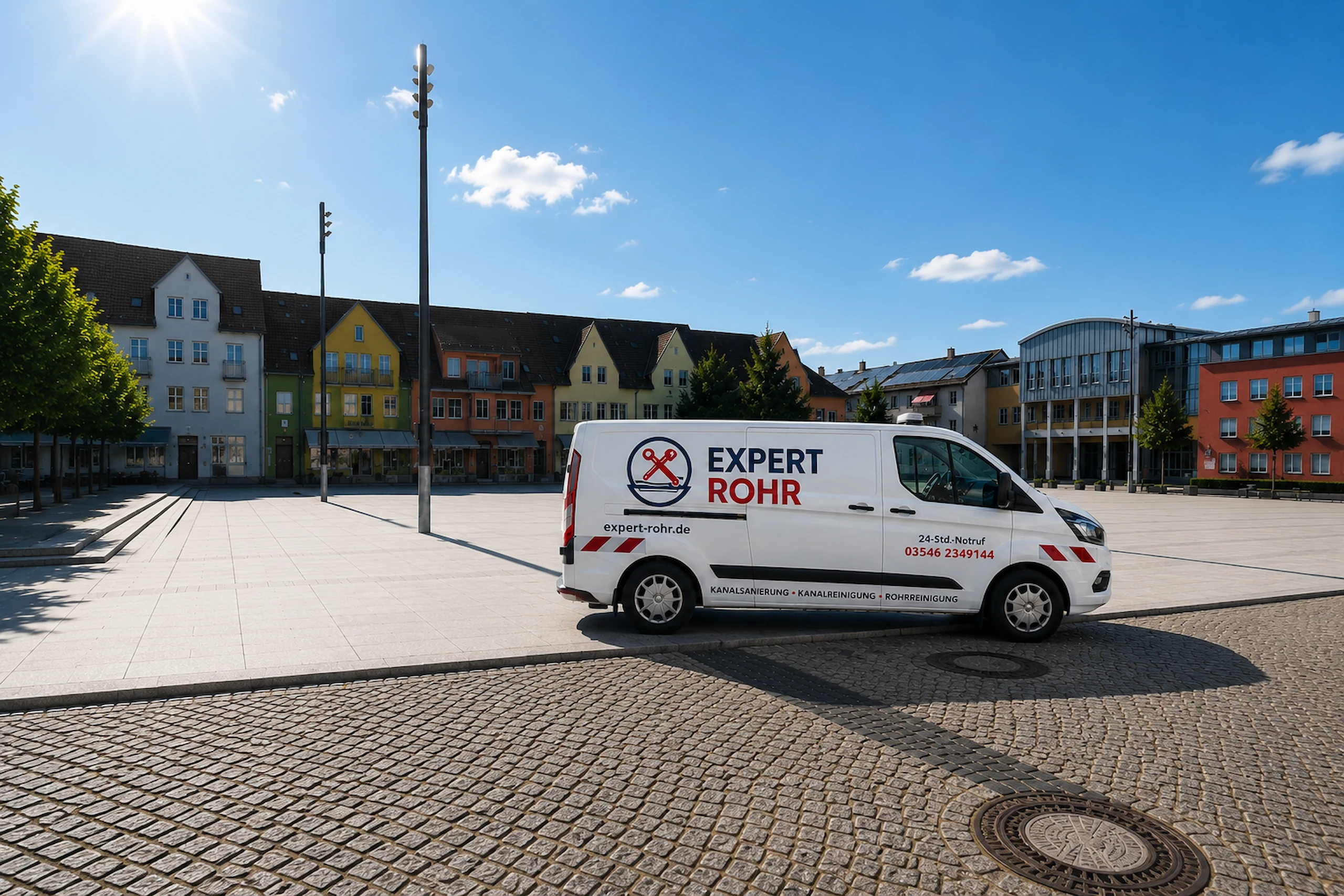 ExpertRohr Einsatzfahrzeug für Rohrreinigung und Kanalservice
